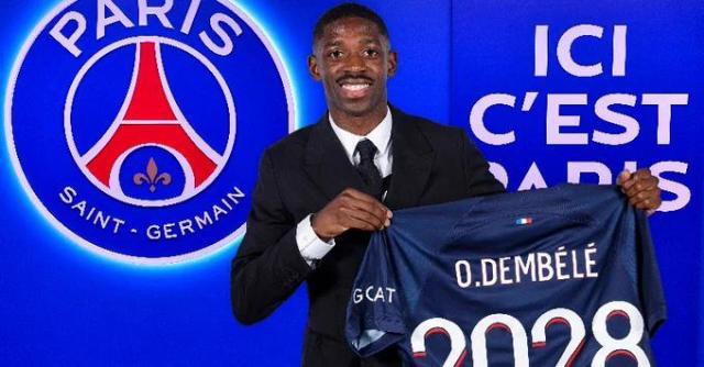 “香球王”驾到,巴黎圣日耳曼官宣23号登贝莱加盟